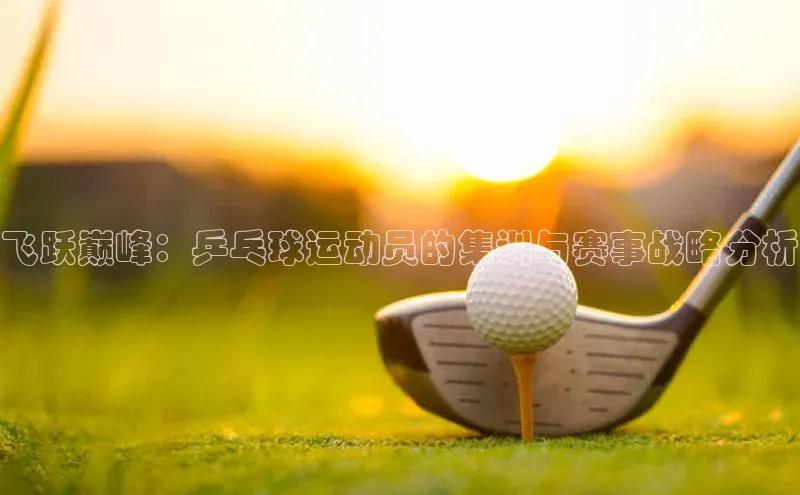 飞跃巅峰：乒乓球运动员的集训与赛事战略分析
